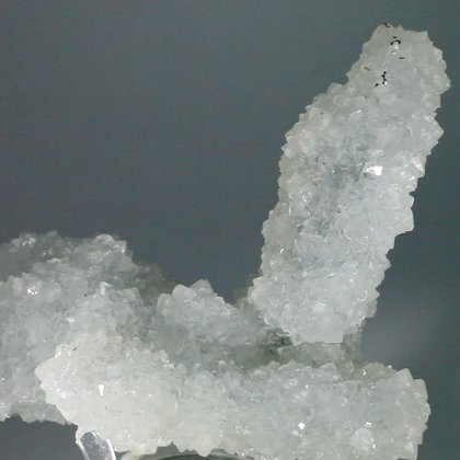 Apophyllite on Chalcedony Healing Crystal ~94mm