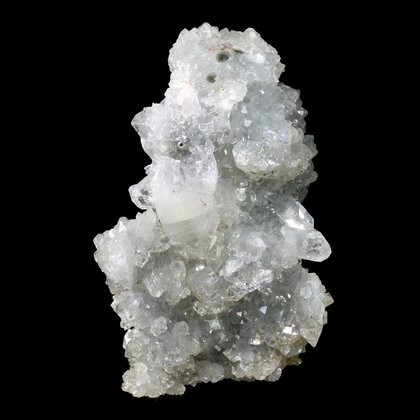 Apophyllite on Chalcedony Healing Crystal ~95mm
