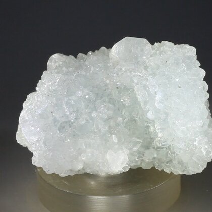 Apophyllite on Quartz Druze ~54mm