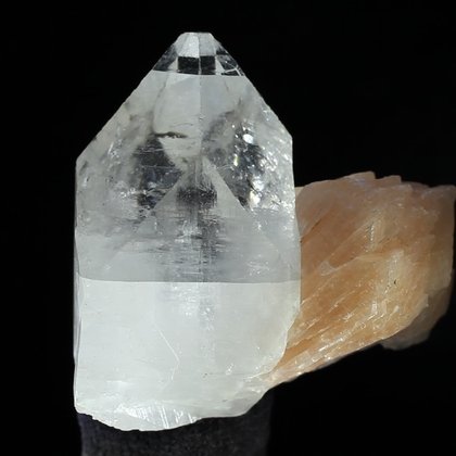 Apophyllite Pyramid Healing Crystal with Stilbite ~42mm