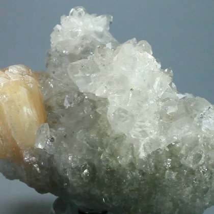 SPARKLING Apophyllite with Stilbite Cluster ~88mm