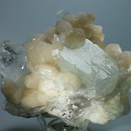 LOVELY Apophyllite with Stilbite Crystal Cluster ~10.5cm