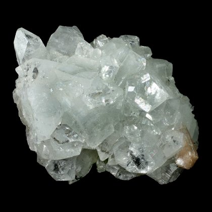 Apophyllite with Stilbite Crystal Cluster ~10cm
