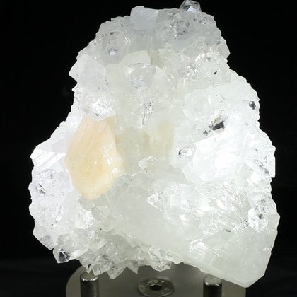 Apophyllite with Stilbite Crystal Cluster ~70 x 60mm