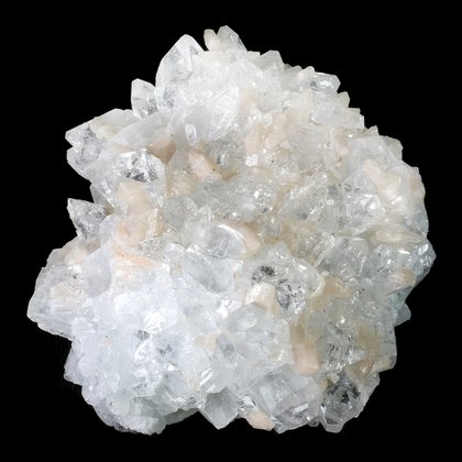 Apophyllite with Stilbite Crystal Cluster ~9.5cm