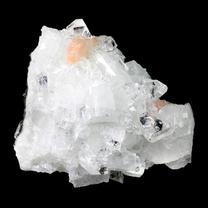 Apophyllite with Stilbite Crystal Cluster ~9cm