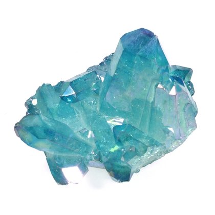 Aqua Aura Quartz Healing Crystal ~35mm