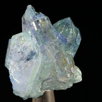 Aqua Aura Quartz Healing Crystal ~40mm