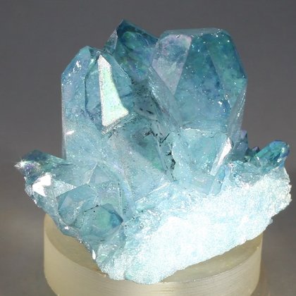 Aqua Aura Quartz Healing Crystal ~40mm