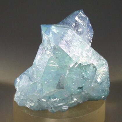 Aqua Aura Quartz Healing Crystal ~40mm