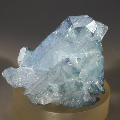 Aqua Aura Quartz Healing Crystal ~40mm
