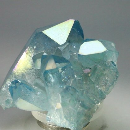 AMAZING Aqua Aura Quartz Healing Crystal ~44mm
