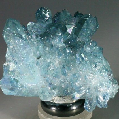 AMAZING Aqua Aura Quartz Healing Crystal ~53mm