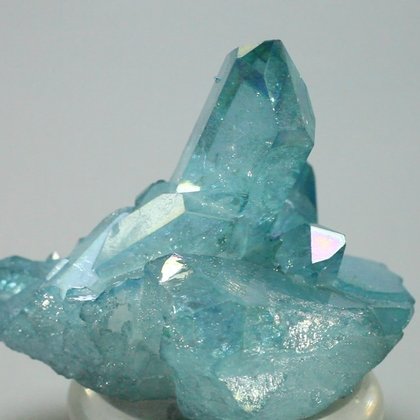AMAZING Aqua Aura Quartz Healing Crystal ~54mm