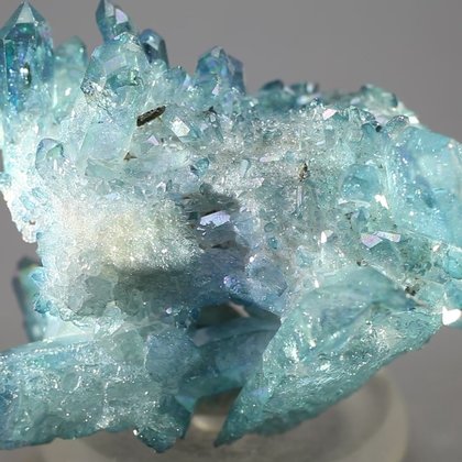 AMAZING Aqua Aura Quartz Healing Crystal ~55mm