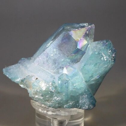 Aqua Aura Quartz Healing Crystal ~55mm