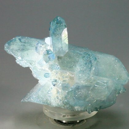 Aqua Aura Quartz Healing Crystal ~57mm