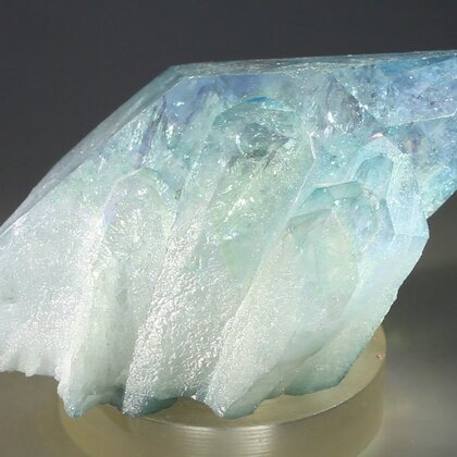 Aqua Aura Quartz Healing Crystal ~58mm