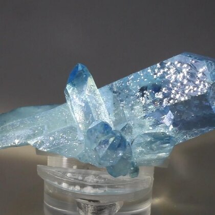 Aqua Aura Quartz Healing Crystal ~60mm