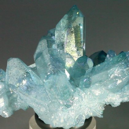 AMAZING Aqua Aura Quartz Healing Crystal ~61mm