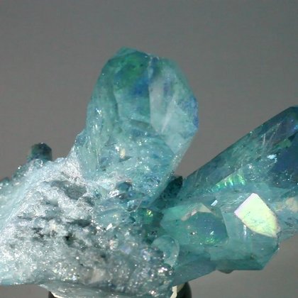 Aqua Aura Quartz Healing Crystal ~64mm