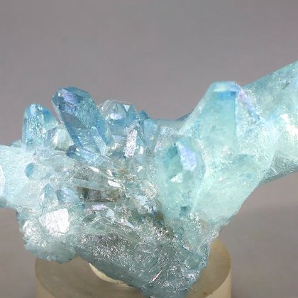 Aqua Aura Quartz Healing Crystal ~65mm