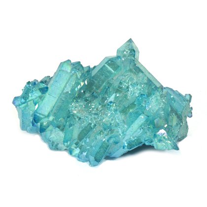 Aqua Aura Quartz Healing Crystal ~65mm