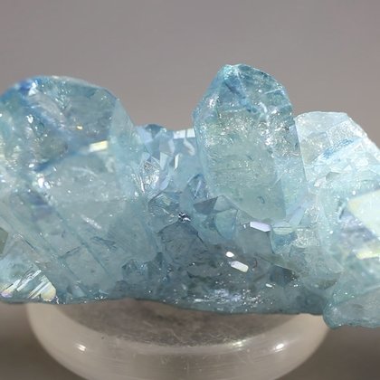 AMAZING Aqua Aura Quartz Healing Crystal ~75mm