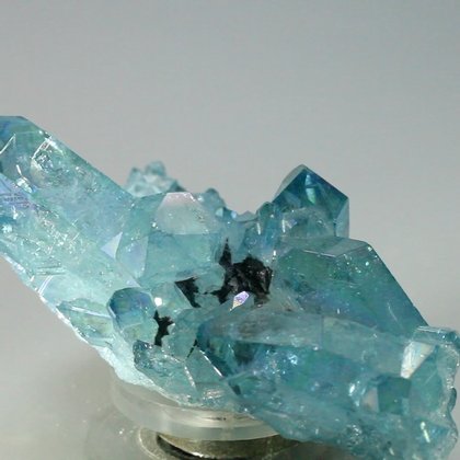 Aqua Aura Quartz Healing Crystal ~64mm