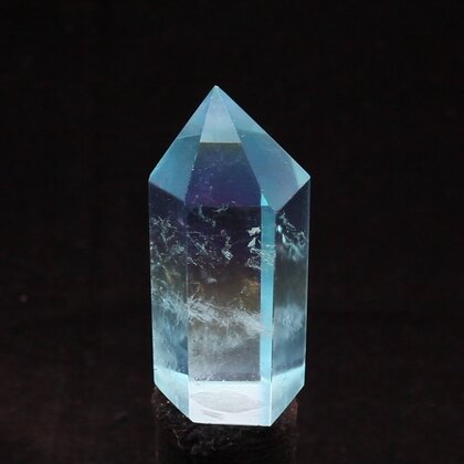 Aqua Aura Quartz Polished Point  ~50mm
