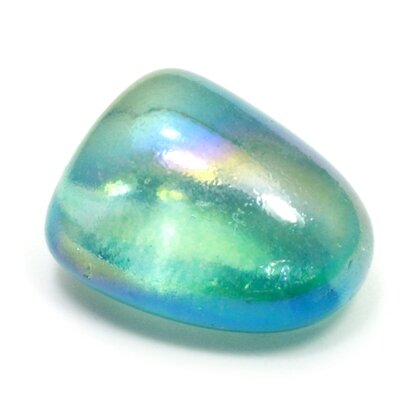 Aqua Aura Quartz Tumble Stone