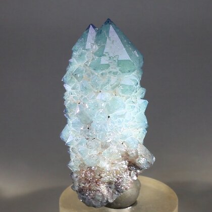 ATTRACTIVE Aqua Aura Spirit Quartz ~52mm