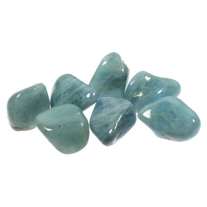 Aquamarine Extra Grade Tumble Stone (25-30mm)