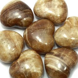 Mookaite Crystal Heart ~45mm