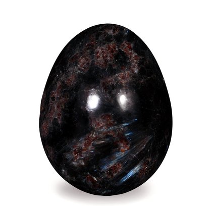 Arfvedsonite Crystal Egg ~50mm