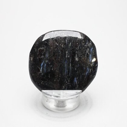 Arfvedsonite Polished Flat Tumblestone ~47mm