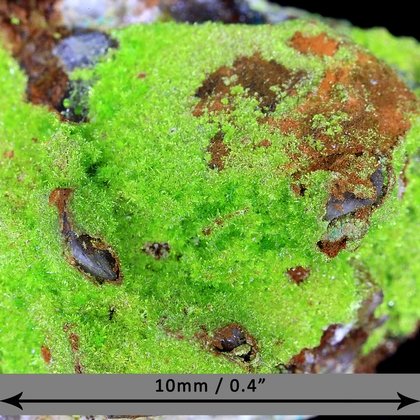 Arthurite Mineral - Micro Specimen