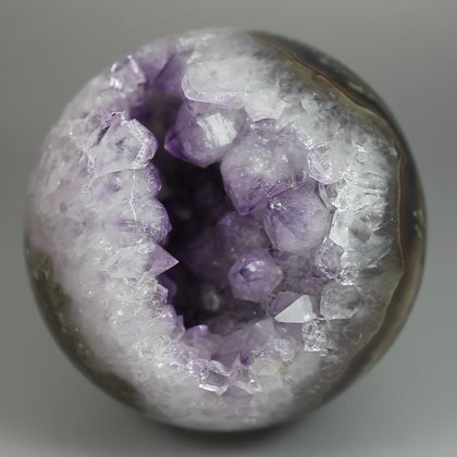 ATTRACTVE Amethyst Geode Sphere ~88mm