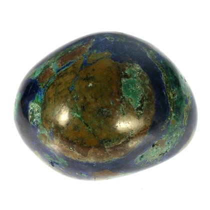 Azurite & Malachite Polished Stone ~2.5cm