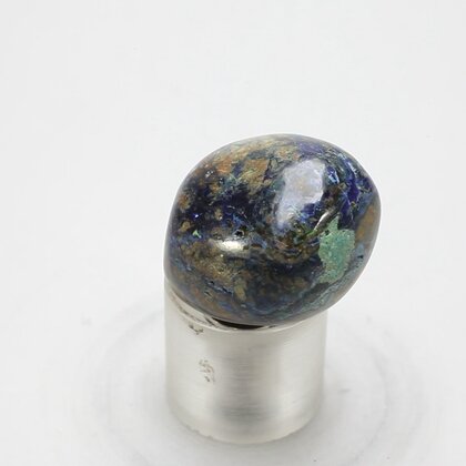 Azurite & Malachite Polished Stone ~23mm