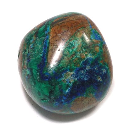 Azurite & Malachite Polished Stone ~25cm
