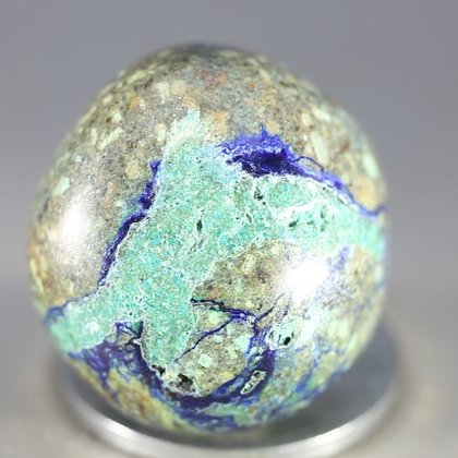 Azurite & Malachite Polished Stone ~25mm