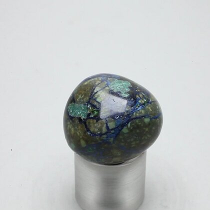 Azurite & Malachite Polished Stone ~25mm