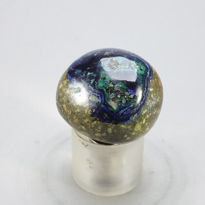Azurite & Malachite Polished Stone ~25mm