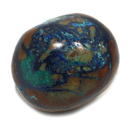 Azurite & Malachite Polished Stone ~27cm