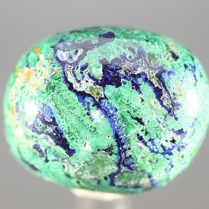 Azurite & Malachite Polished Stone ~29mm