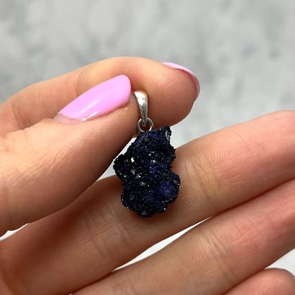 Azurite Healing Crystal Pendant ~18mm