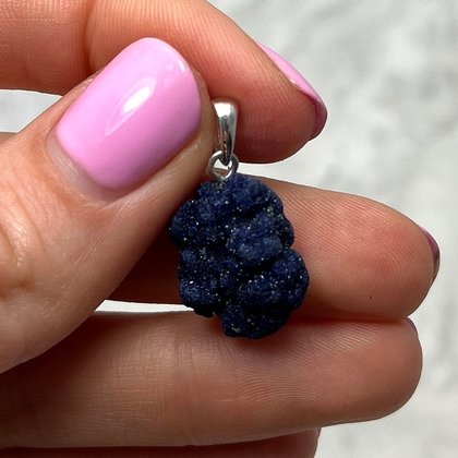Azurite Healing Crystal Pendant ~18mm