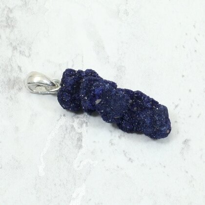 Azurite Healing Crystal Pendant ~27mm