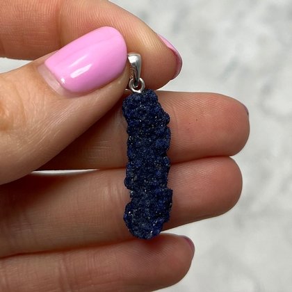 Azurite Healing Crystal Pendant ~28mm